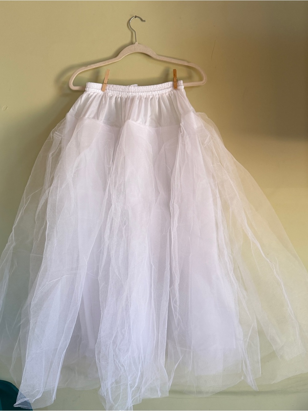 Petticoat White Tulle Layered